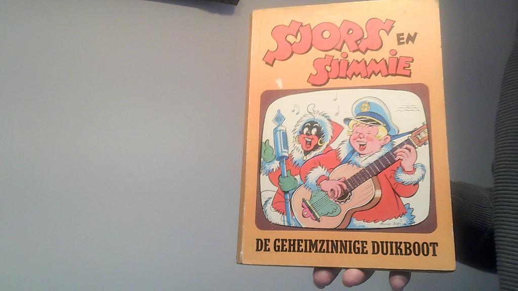 sjors en sjimmie 17 de geheimzinnige duikboot uit 1966, Boeken, Stripboeken, Eén stripboek, Verzenden, Zo goed als nieuw
