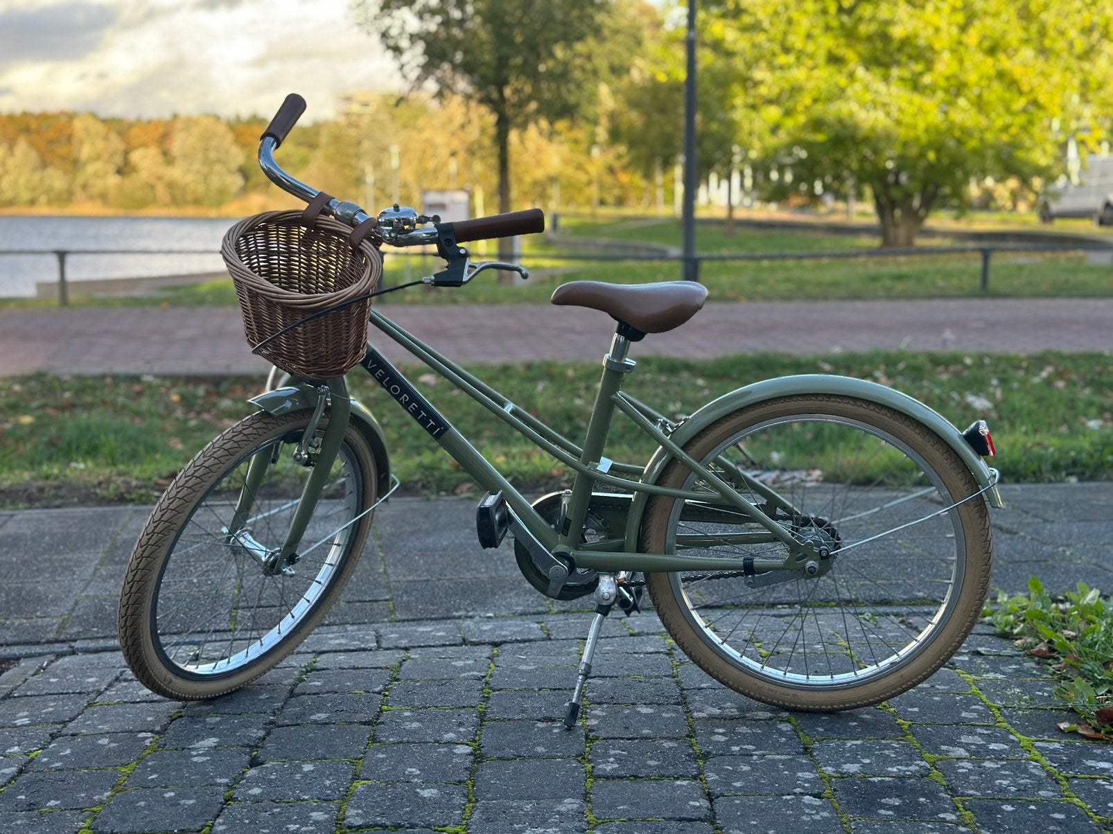 Veloretti junior | moss green, Ophalen, Gebruikt, 20 inch