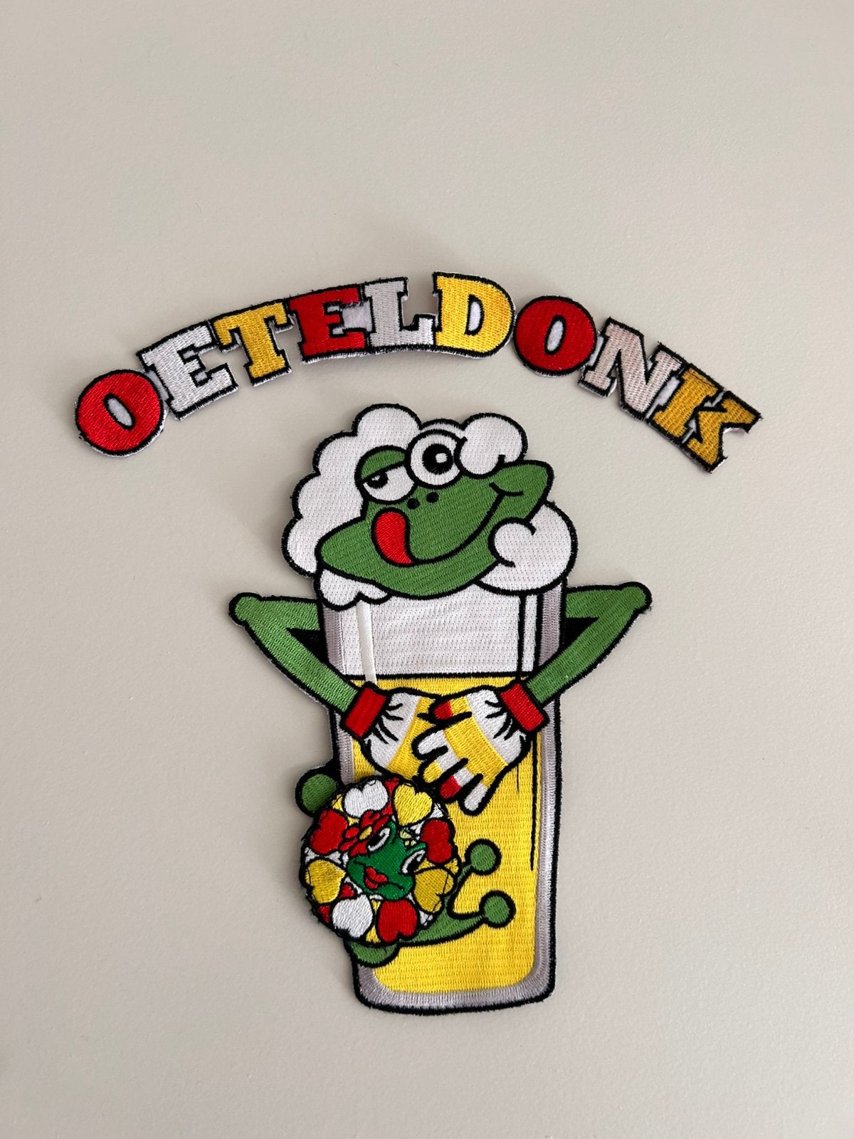 Oeteldonk rugembleem, Maat 38/40 (M), Carnaval, Ophalen of Verzenden, Zo goed als nieuw