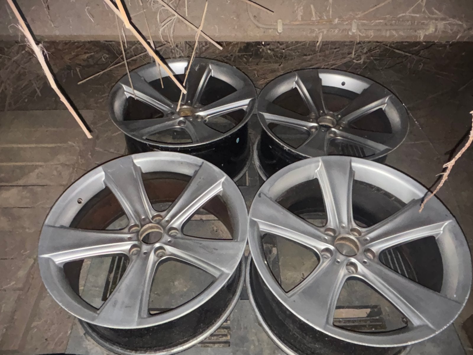 Bmw style 128 breedset 20 inch, Ophalen, Gebruikt