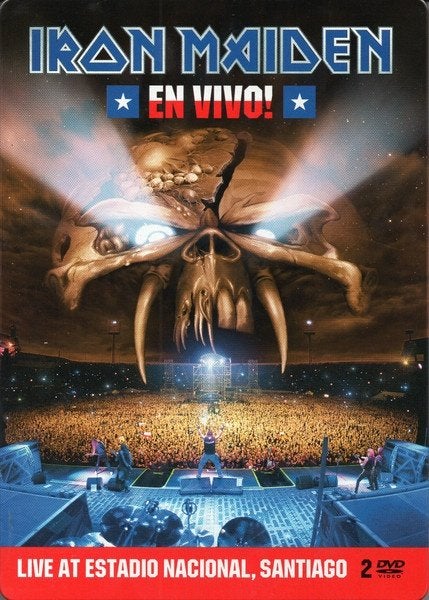 Iron Maiden - En Vivo! Live at Estadio Nacional, Santiago, Cd's en Dvd's, Dvd's | Muziek en Concerten, Engels, Ophalen of Verzenden