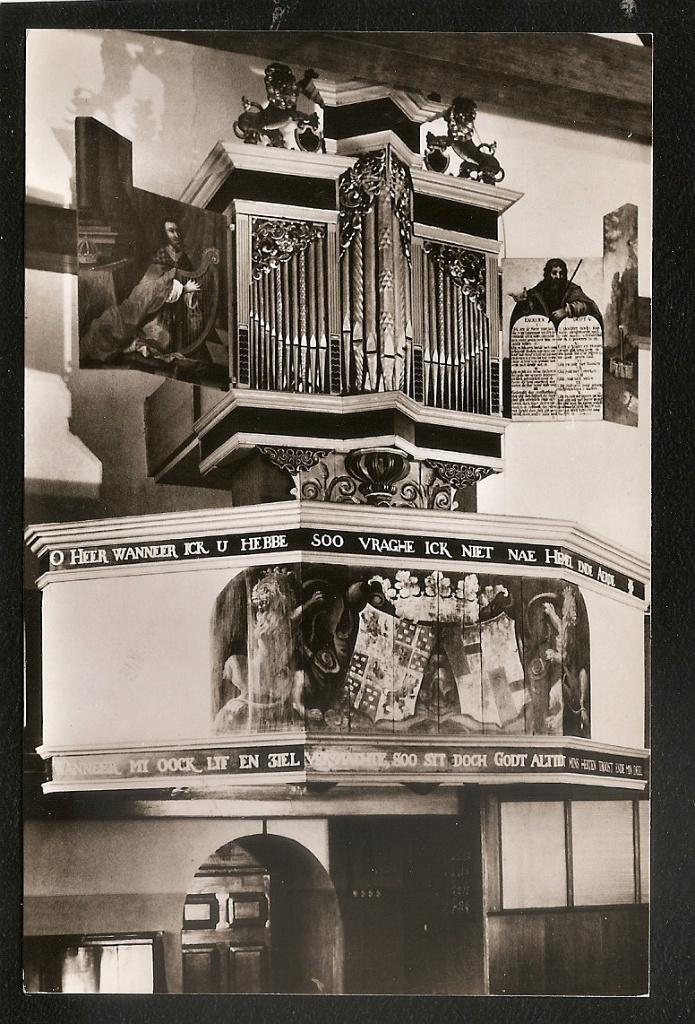 Midwolde, Kerk, Orgel  , Ophalen of Verzenden, 1960 tot 1980, Ongelopen, Groningen