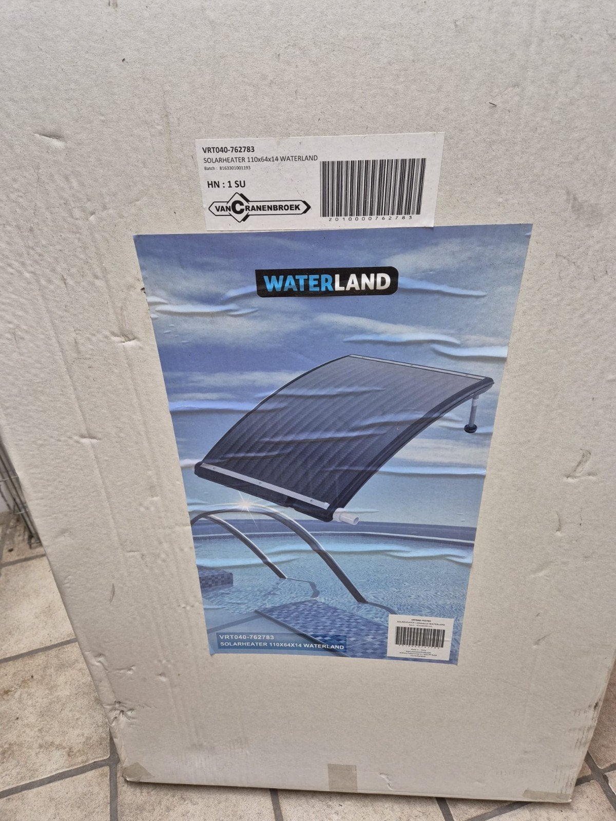 waterland solar heater, Tuin en Terras, Zwembad-toebehoren, Ophalen, Zo goed als nieuw