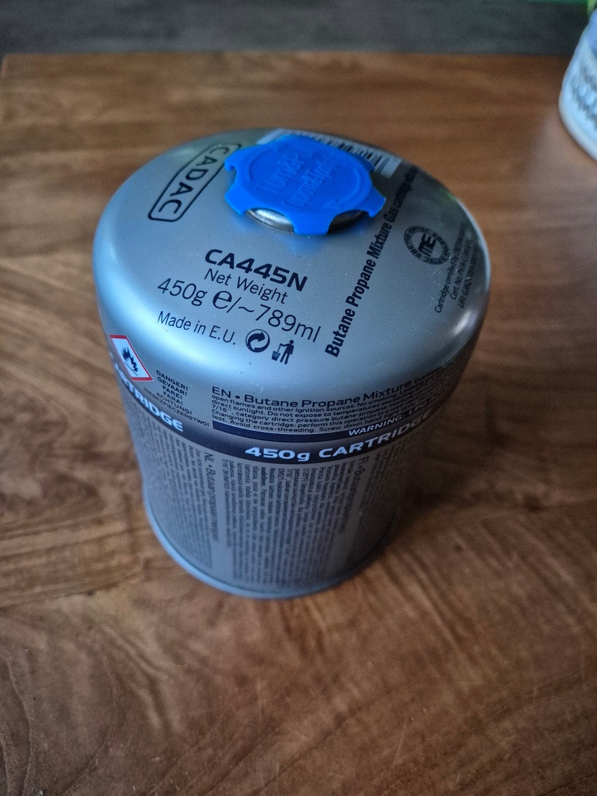 Cadac gastankje 450gr. CA445N, Caravans en Kamperen, Ophalen, Nieuw