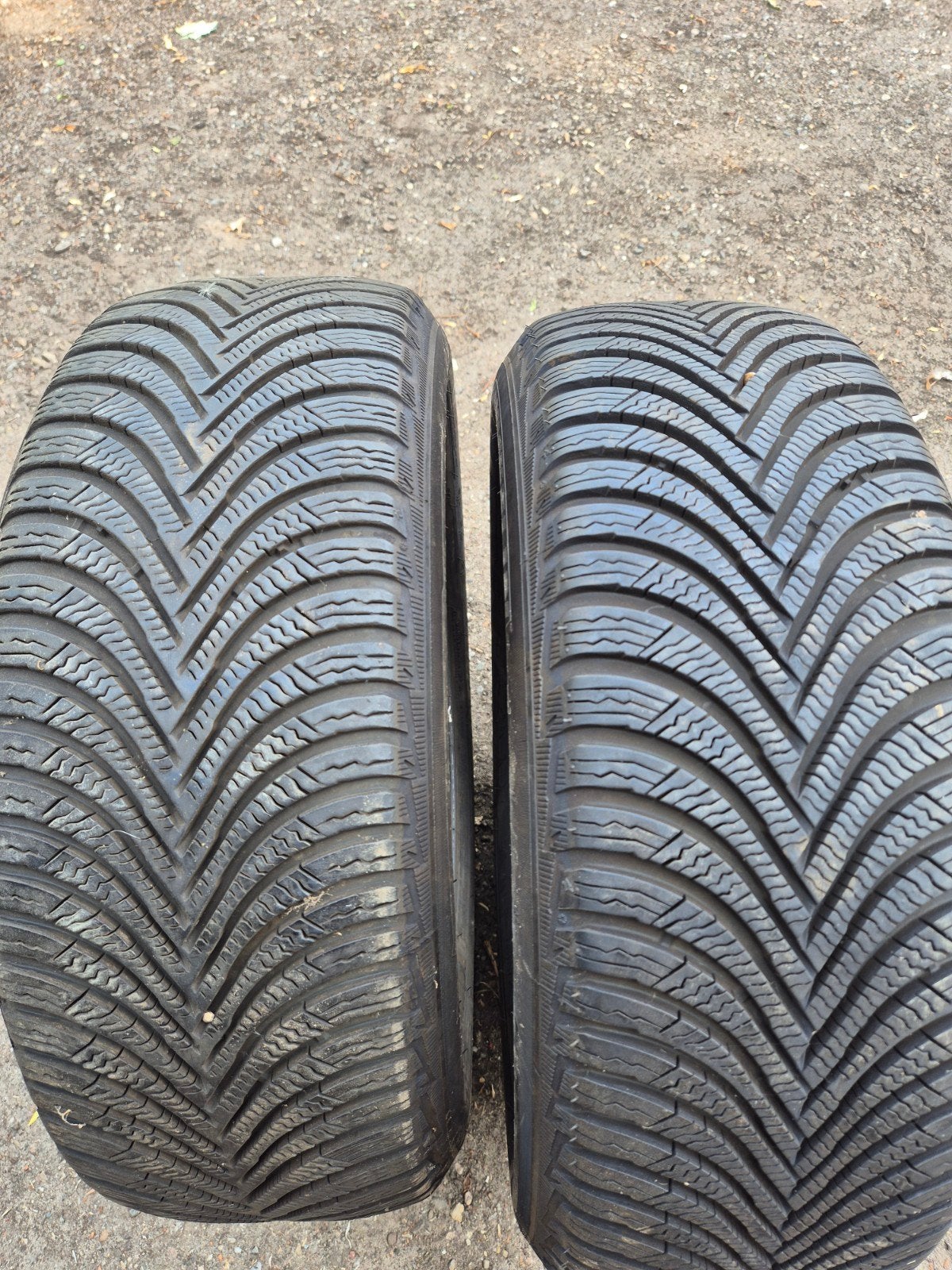 Michelin alpin 5 banden 2x, Ophalen