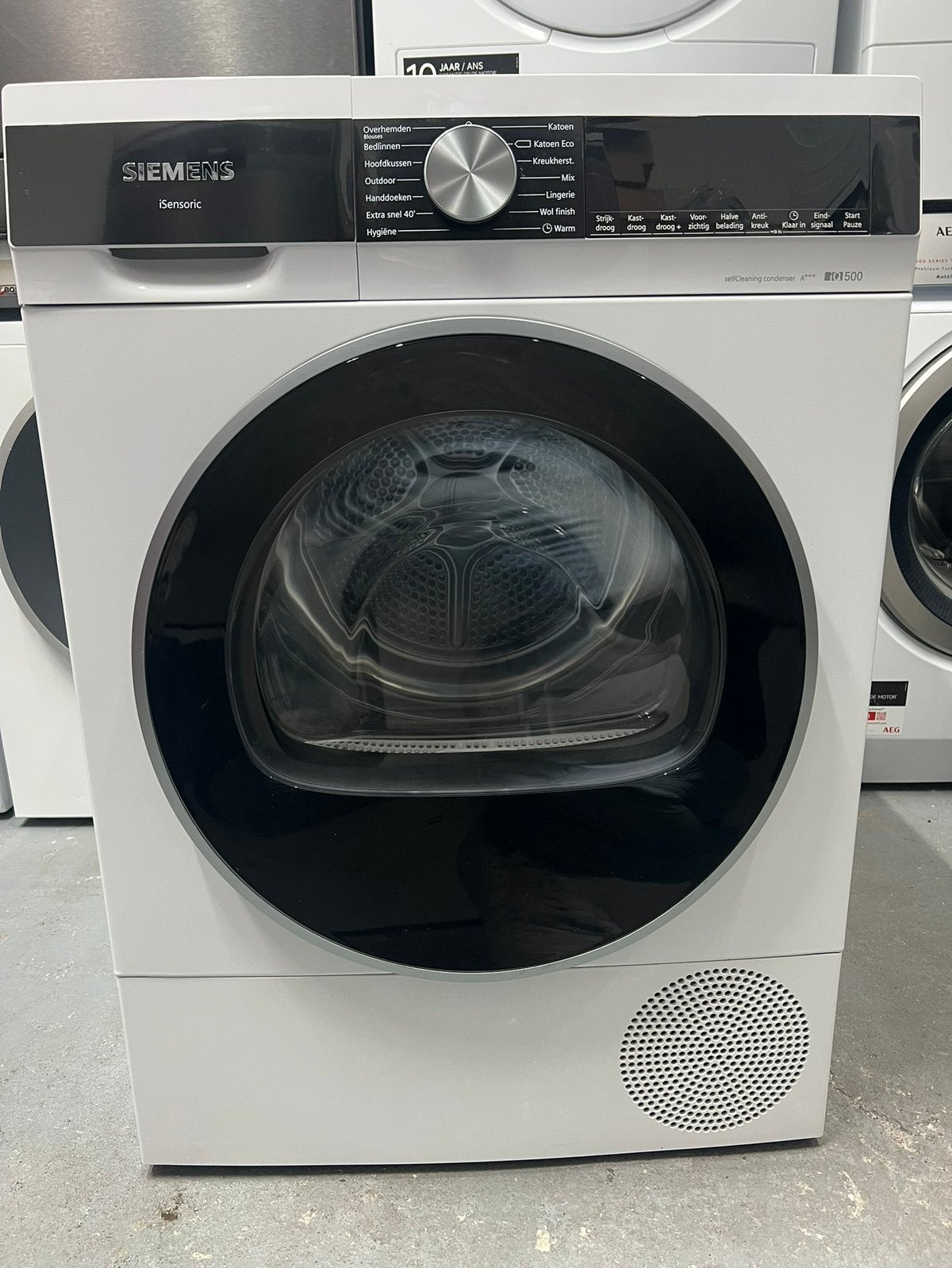 Siemens IQ500 droger 8KG AutoDry SelfCleaning Condensor, Anti-kreukfase, 8 tot 10 kg, Ophalen of Verzenden, Zo goed als nieuw