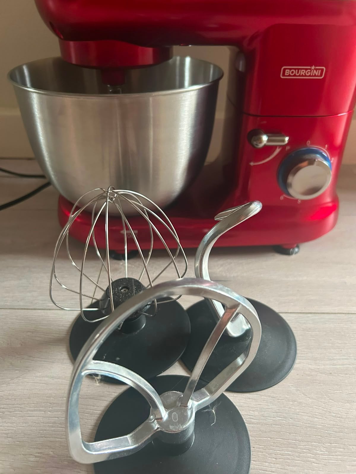 Bourgini Keukenmachine, Witgoed en Apparatuur, Keukenmixers, 4 liter of meer, Ophalen of Verzenden, Zo goed als nieuw, 3 snelheden of meer