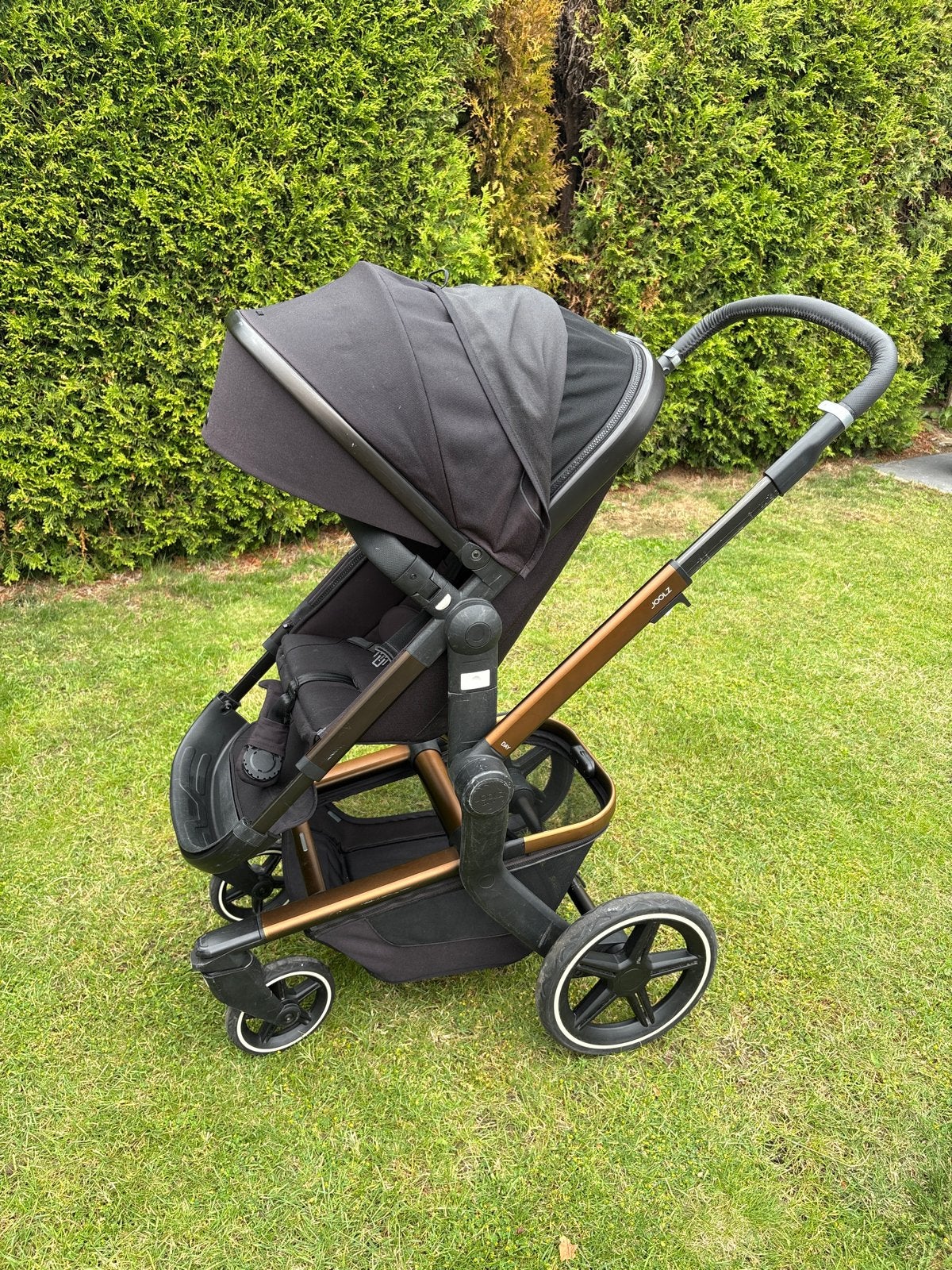 Joolz Day + kinderwagen met reiswieg en voetenzak, Kinderen en Baby's, Kinderwagens en Combinaties, Gebruikt, Combiwagen, Met reiswieg