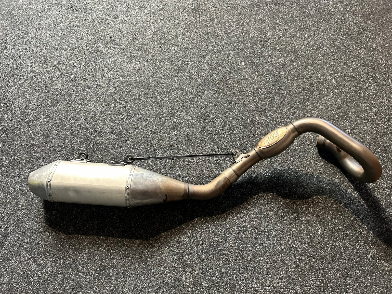 Gebruikte HGS uitlaat systeem KTM/Husqvarna 450, Ophalen
