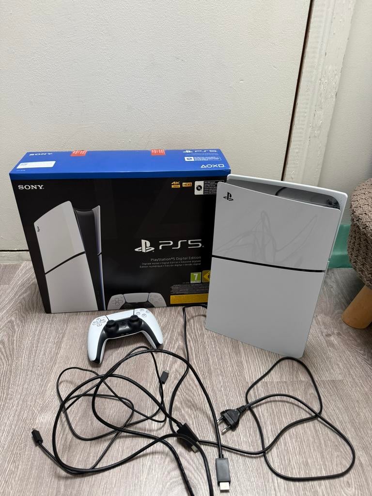 PS5 slim digital edition, Spelcomputers en Games, Spelcomputers | Sony PlayStation 5, Ophalen, Zo goed als nieuw