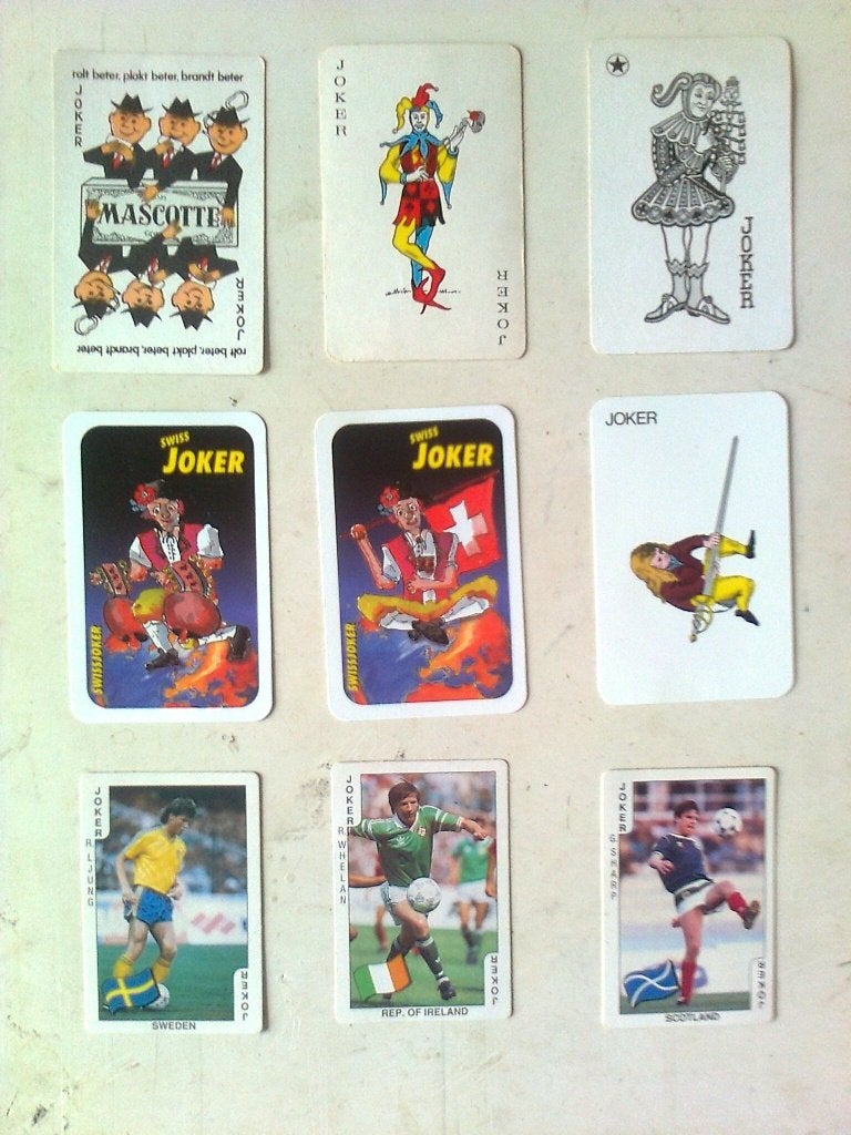 9 jokers R4 v, Ophalen of Verzenden, Zo goed als nieuw, Joker(s)