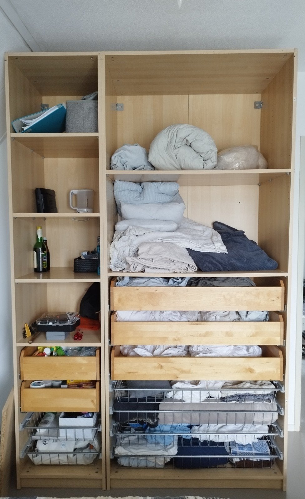 Ikea Pax kasten (200 of) 150x236(h), Ophalen, Met plank(en), Gebruikt, 200 cm of meer