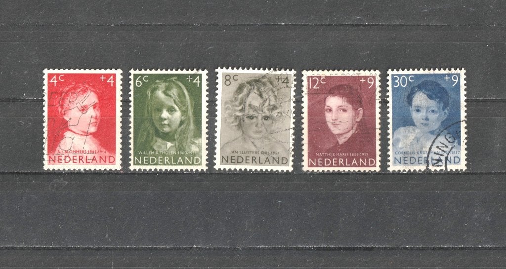 nvph 702-06 Kinderzegels 1957, Ophalen of Verzenden, Na 1940, Gestempeld