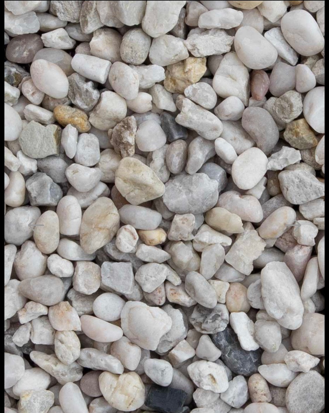 Limburgs wit grind  8-12mm 2 x 1500kg bigbag 1m3, Ophalen, Nieuw, Grind, Kwarts