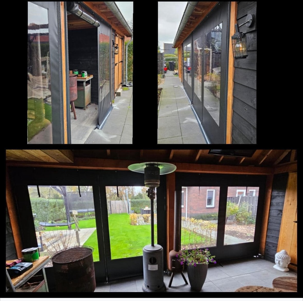 Verandadoeken van pvc op maat, Tuin en Terras, Ophalen, Nieuw