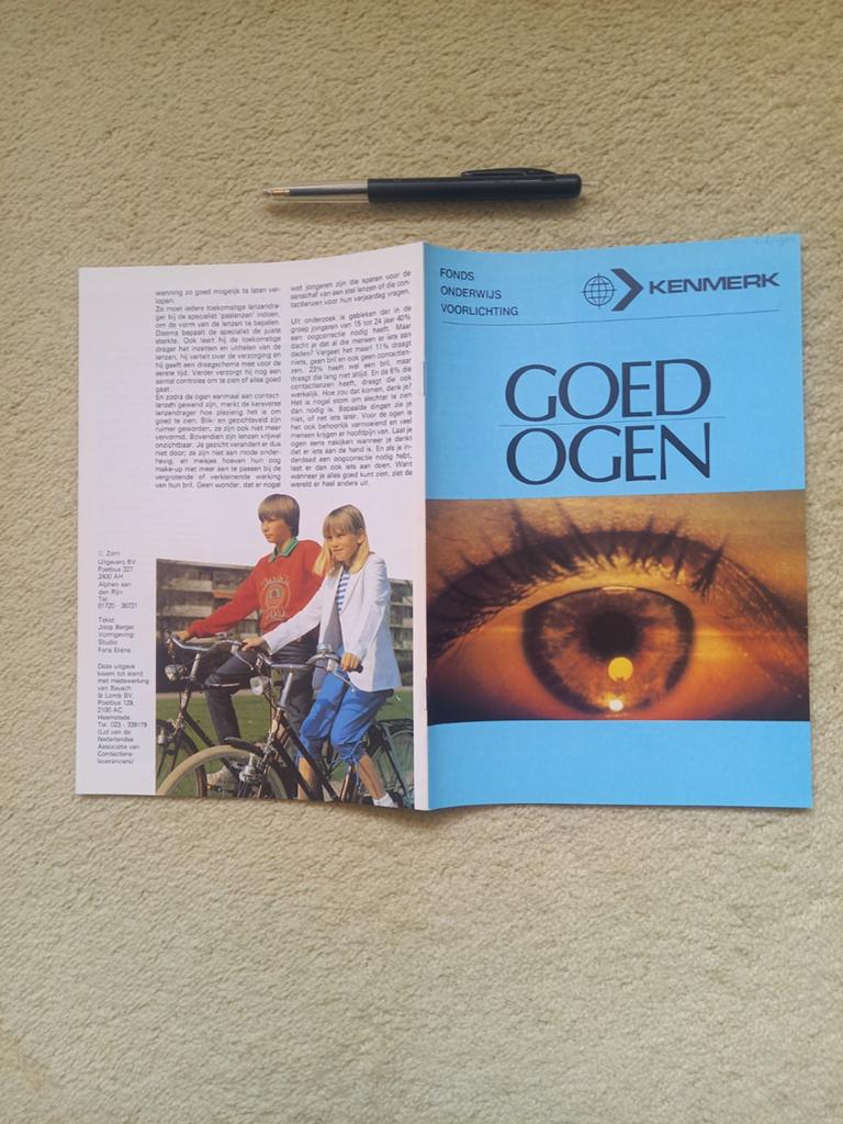 GOED OGEN - Kenmerk 1984 - Zorn uitgeverij, Verzenden, 1980 tot heden, Tijdschrift