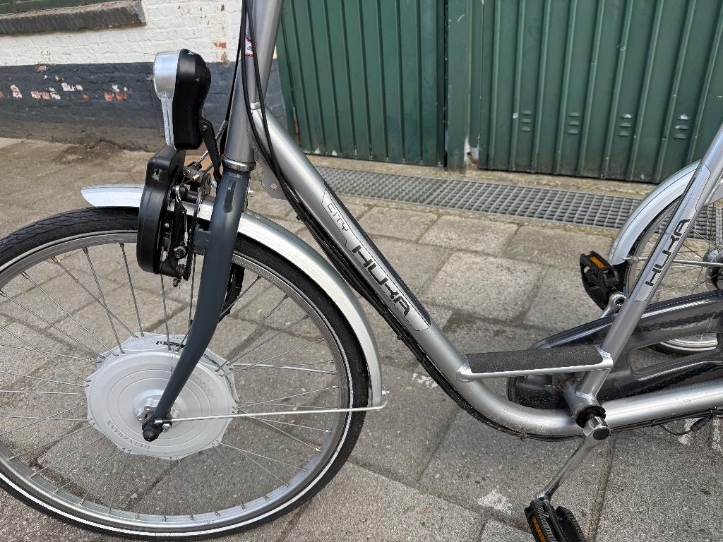 Huka city driewieler fiets | Elektrische ondersteuning!, .., Velgrem, Zo goed als nieuw, ..