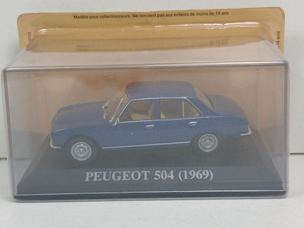 1/43 peugeot 504, Ophalen of Verzenden, Zo goed als nieuw, Auto, Overige merken