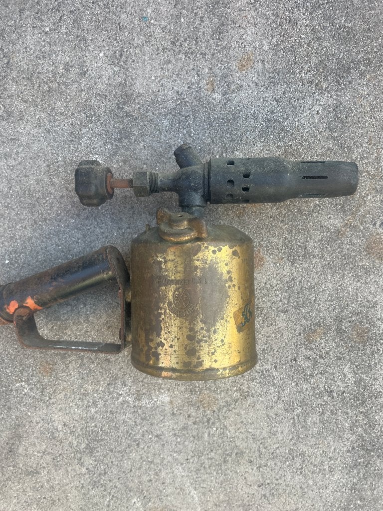Antieke Spiritus Verfbrander - Vintage Gereedschap, Ophalen of Verzenden, Gebruikt, Overige typen, Overige merken