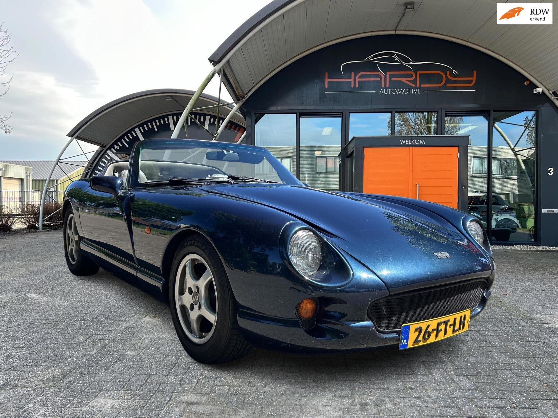 TVR Chimaera 4.0 LHD, Achterwielaandrijving, Gebruikt, Cabriolet, Blauw