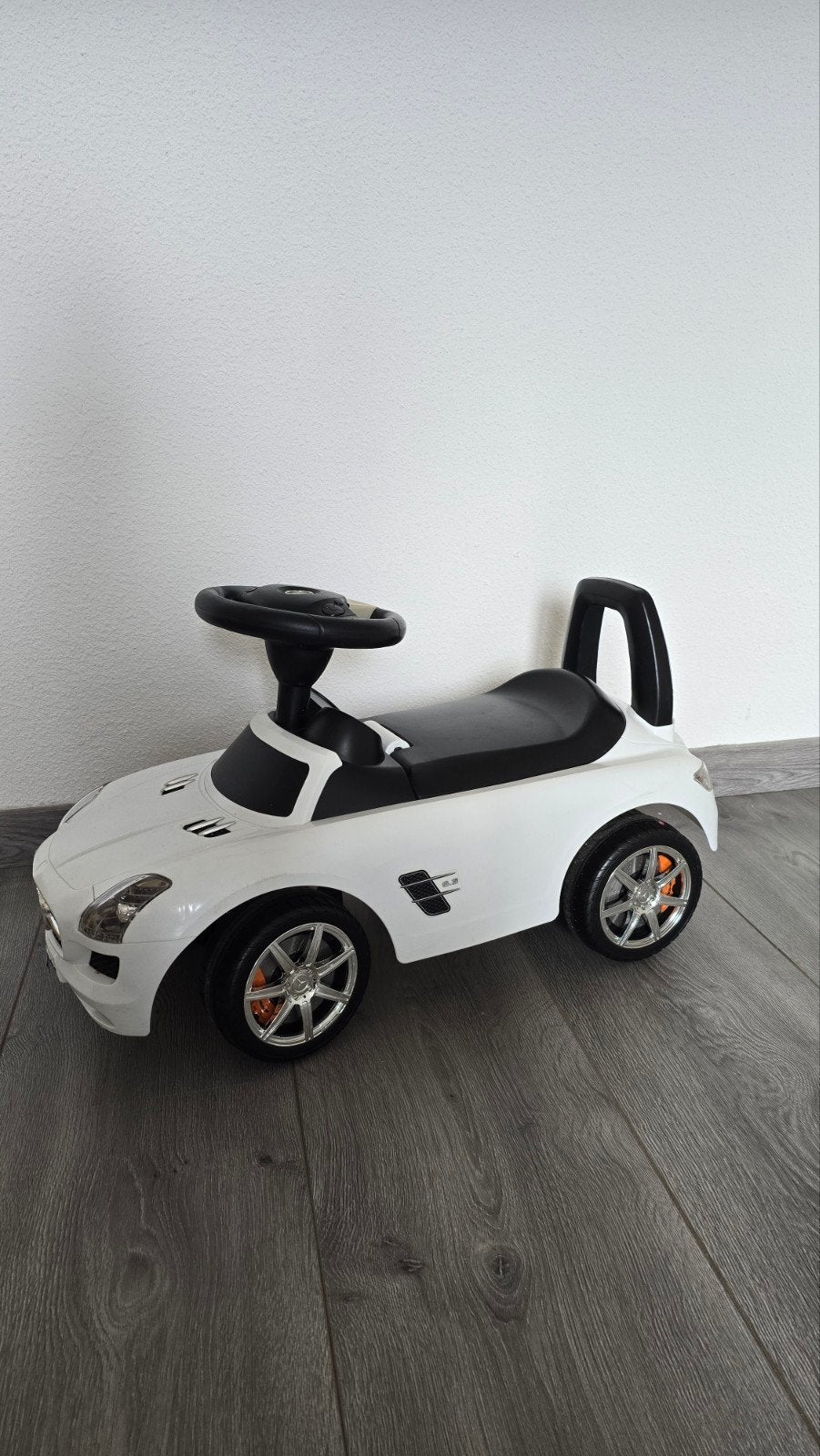 Mercedes Benz loopauto, Ophalen, Gebruikt