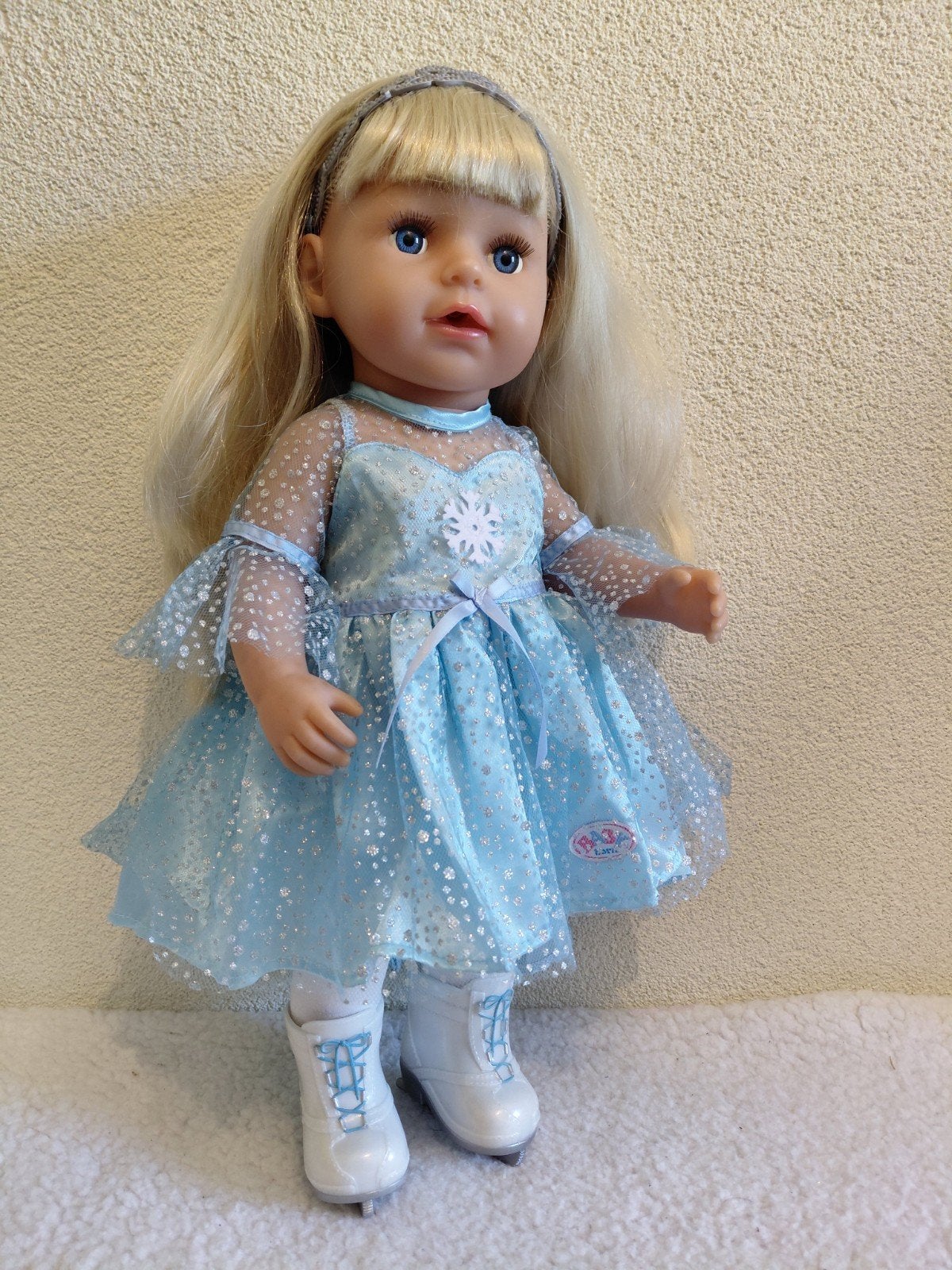Baby Born Zus Pop op Schaatsen ⛸️⛸️ van Zapf Creation., Ophalen of Verzenden, Zo goed als nieuw, Overige typen