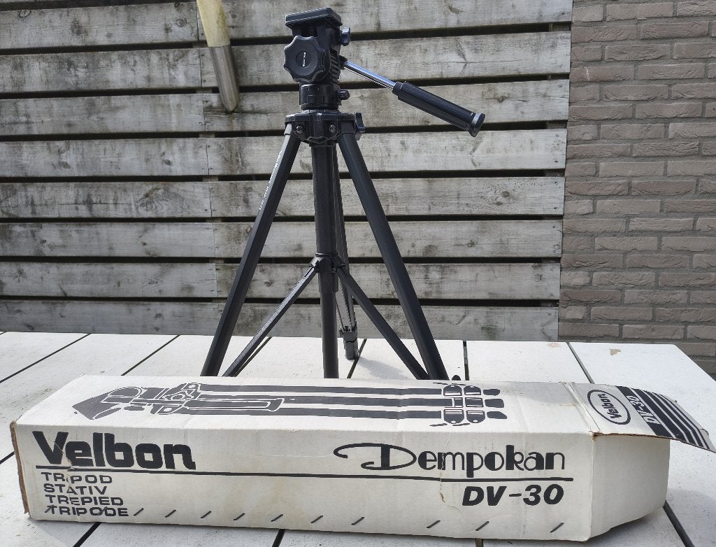 Velbon statief DV-30 54 cm tot 117 cm verstelbaar, Gebruikt, 125 cm of minder, Velbon, Ophalen of Verzenden