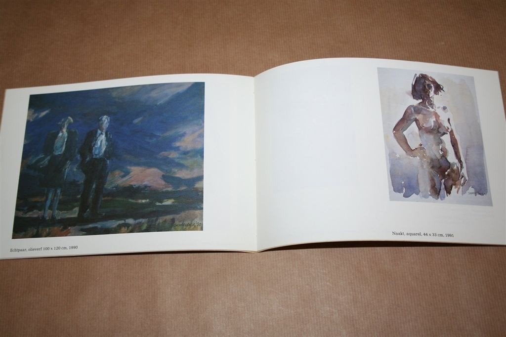 Geert Schreuder — Aquarellen en schilderijen — Illustraties, Ophalen of Verzenden, Zo goed als nieuw