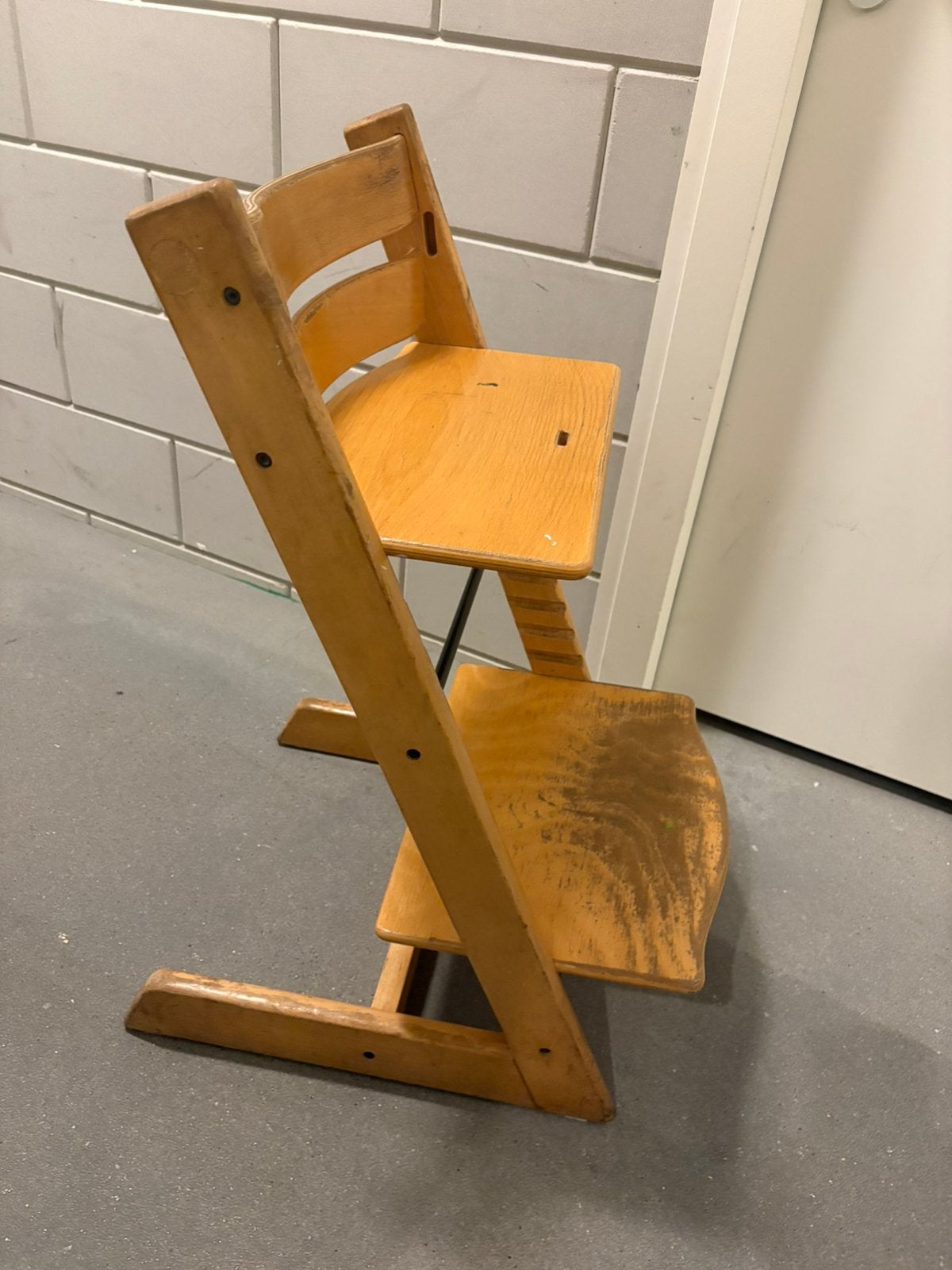 Tripp trapp stoel stokke, Ophalen, Gebruikt, Meegroeistoel