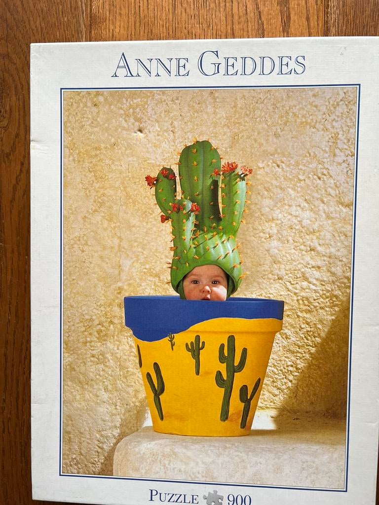 Anne Geddes. Blatz puzzel, Ophalen of Verzenden, 500 t/m 1500 stukjes, Zo goed als nieuw
