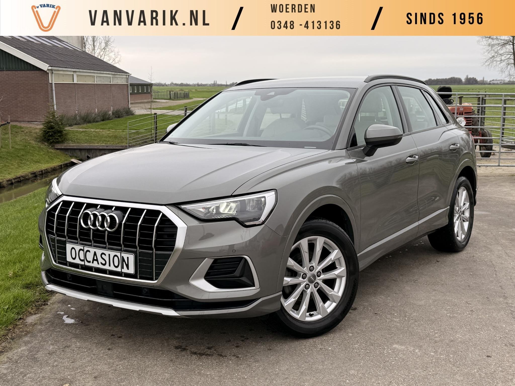 Audi Q3 35 TFSI Advanced edition | AUTOMAAT | TREKHAAK | LEE, Auto's, 4 cilinders, 150 pk, 1505 kg, Leder