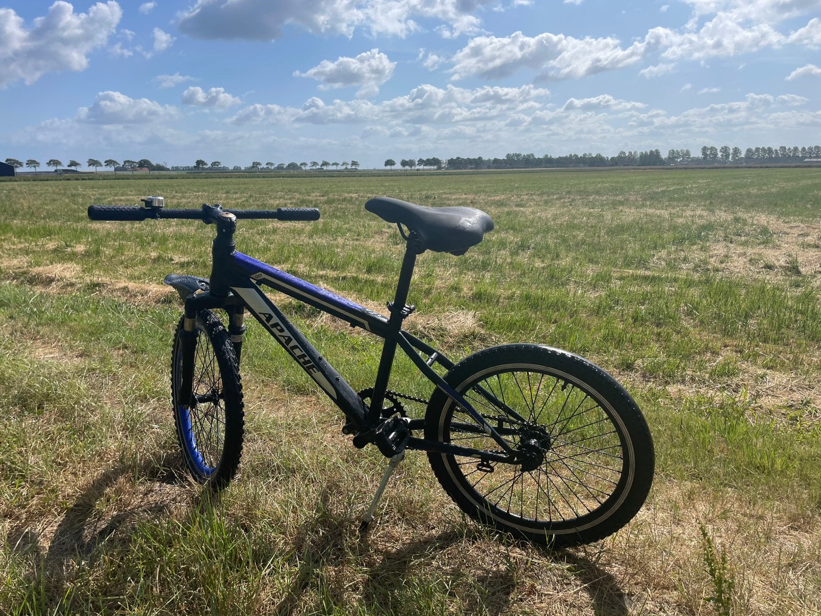 Apache jongensfiets 20 inch, Fietsen en Brommers, Fietsen | Crossfietsen en BMX, Gebruikt, Staal, Ophalen