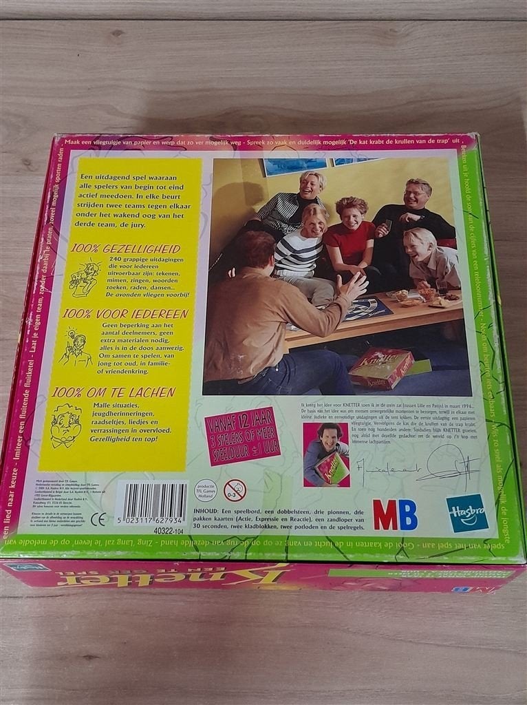 Knetter een te gek spel - s5306, Hobby en Vrije tijd, Gezelschapsspellen | Bordspellen, Verzenden, Zo goed als nieuw