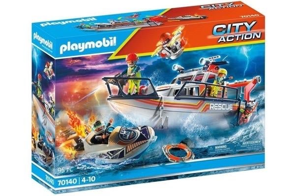 Partij Playmobil City Action Reddingsboot 70140 - Nieuw, N, N, Nieuw, Ophalen of Verzenden