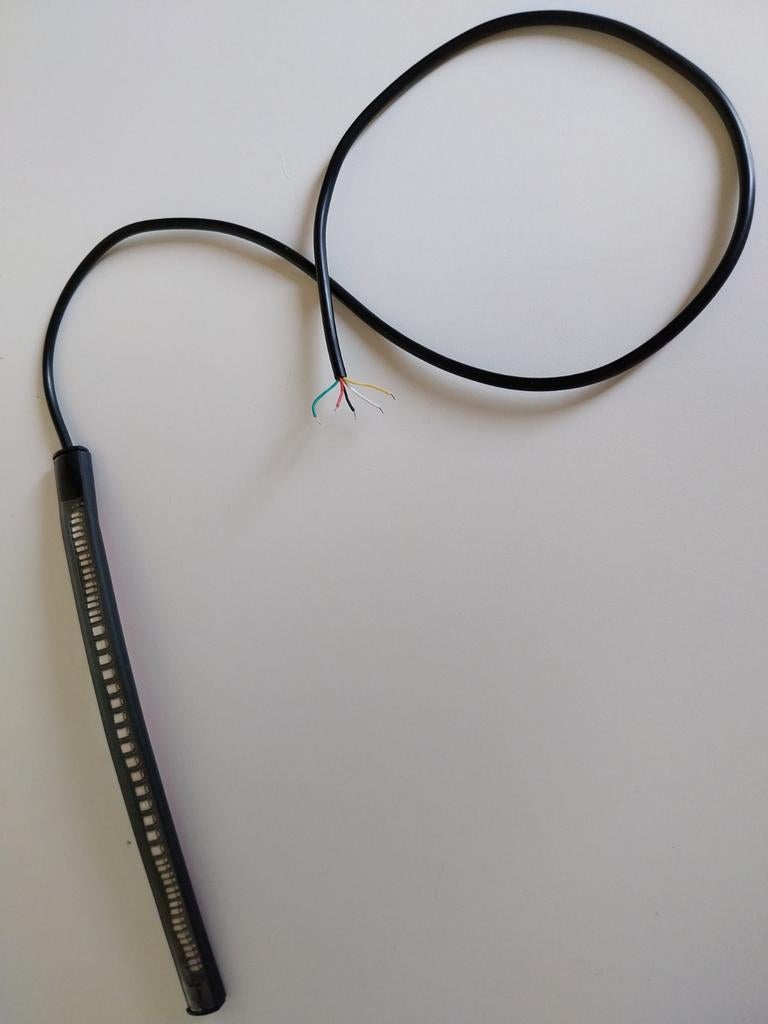 19 cm LED Strip Remlicht Richtingaanwijzer Motorfiets, Motoren, Ophalen of Verzenden, Nieuw