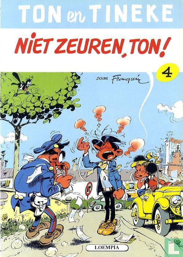 3 x TON EN TINEKE strps FRANQUIN, Eén stripboek, Ophalen of Verzenden, Gelezen