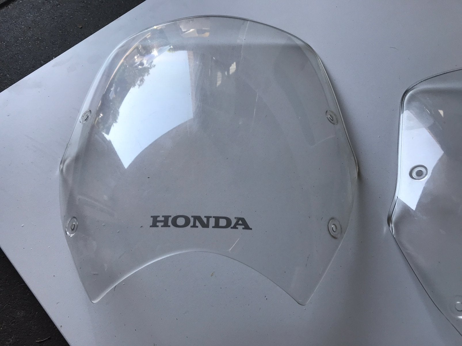 Nette windschermen Honda Transalp 700, Ophalen of Verzenden, Gebruikt