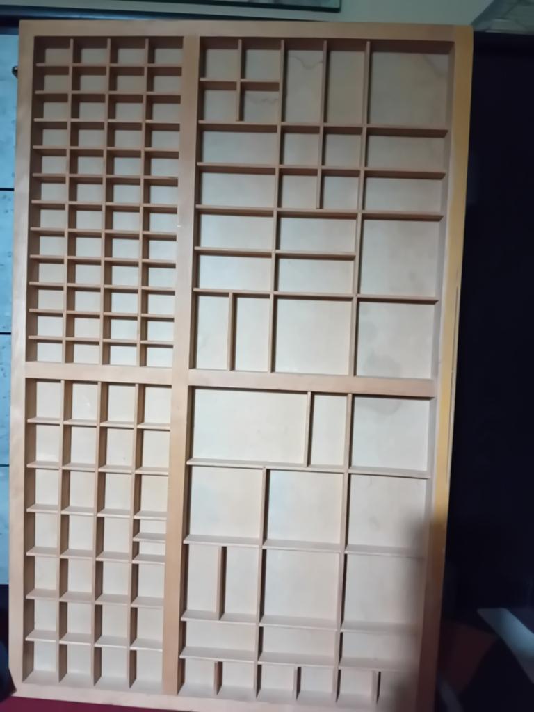 Originele letterbak, Ophalen of Verzenden, Gebruikt