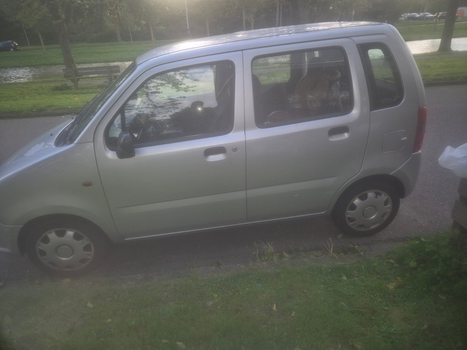 Suzuki Wagon R+ 1.0 2007 Grijs, Auto's, Voorwielaandrijving, 31 €/maand, Wagon R+, Origineel Nederlands