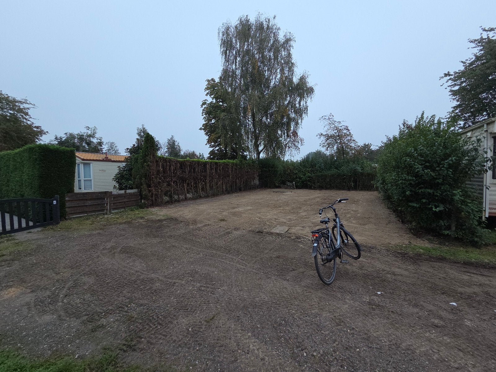 Vrije kavels voor jaarplaatsen stacaravan of chalet. camping