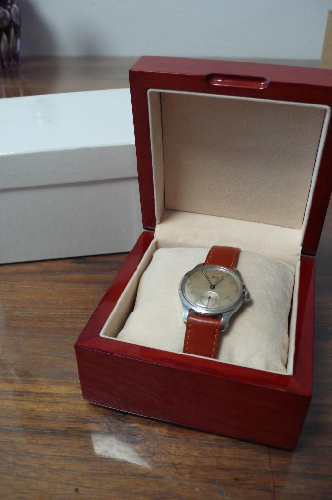 Oude heren horloge uit verzameling werkend Mido Multifort, Overige merken, Overige materialen, Polshorloge, Ophalen of Verzenden
