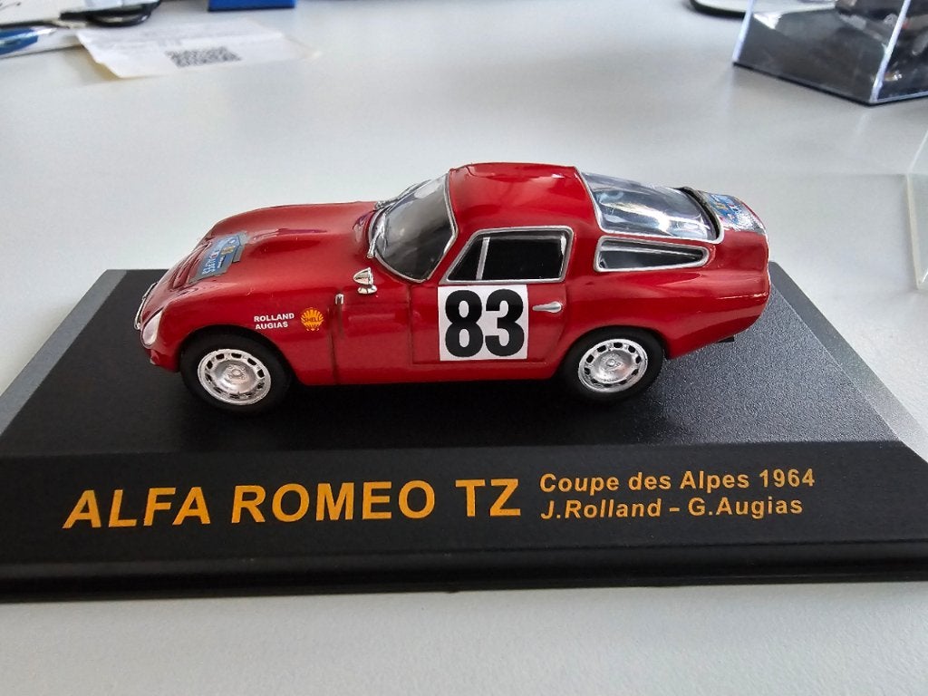 Alfa romeo TZ coupe des Alpes 1964 1/43, Ophalen of Verzenden, Gebruikt, Auto, Overige merken
