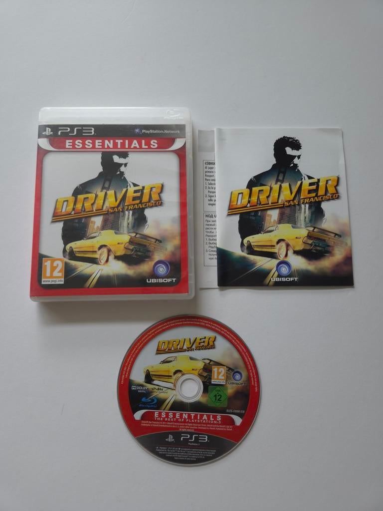Playstation 3 (PS3) - Driver San Francisco, Spelcomputers en Games, Games | Sony PlayStation 3, 1 speler, Racen en Vliegen, Ophalen of Verzenden