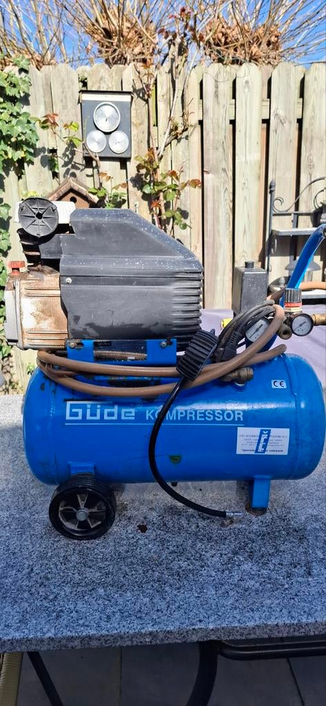 Güde Kompressor, 100 liter of meer, Ophalen