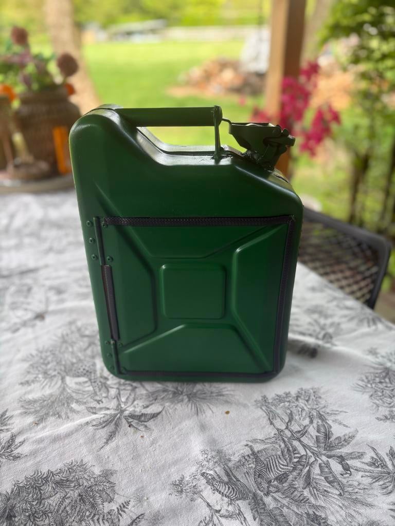 Vintage Jerrycan Drankbar - Uniek Cadeau, Ophalen, Zo goed als nieuw