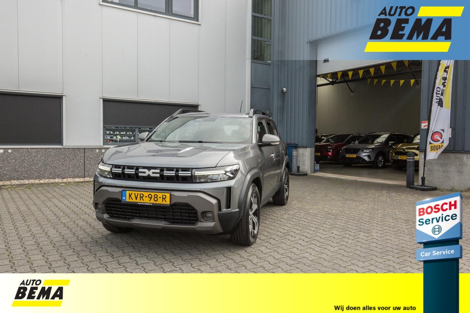 Dacia Duster 1.6 Hybrid 140 Expression, Auto's, Stof, Gebruikt, 4 cilinders, Duster