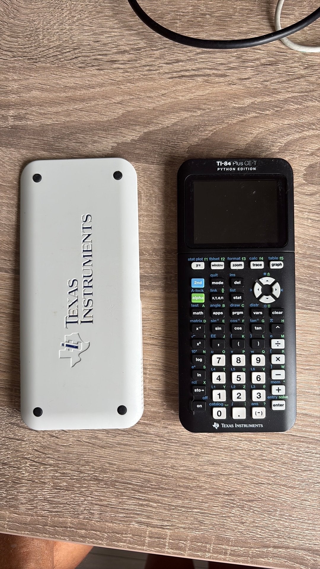 Grafische rekenmachine Texas Instruments TI-84 plus CE-T, Ophalen of Verzenden, Grafische rekenmachine, Gebruikt