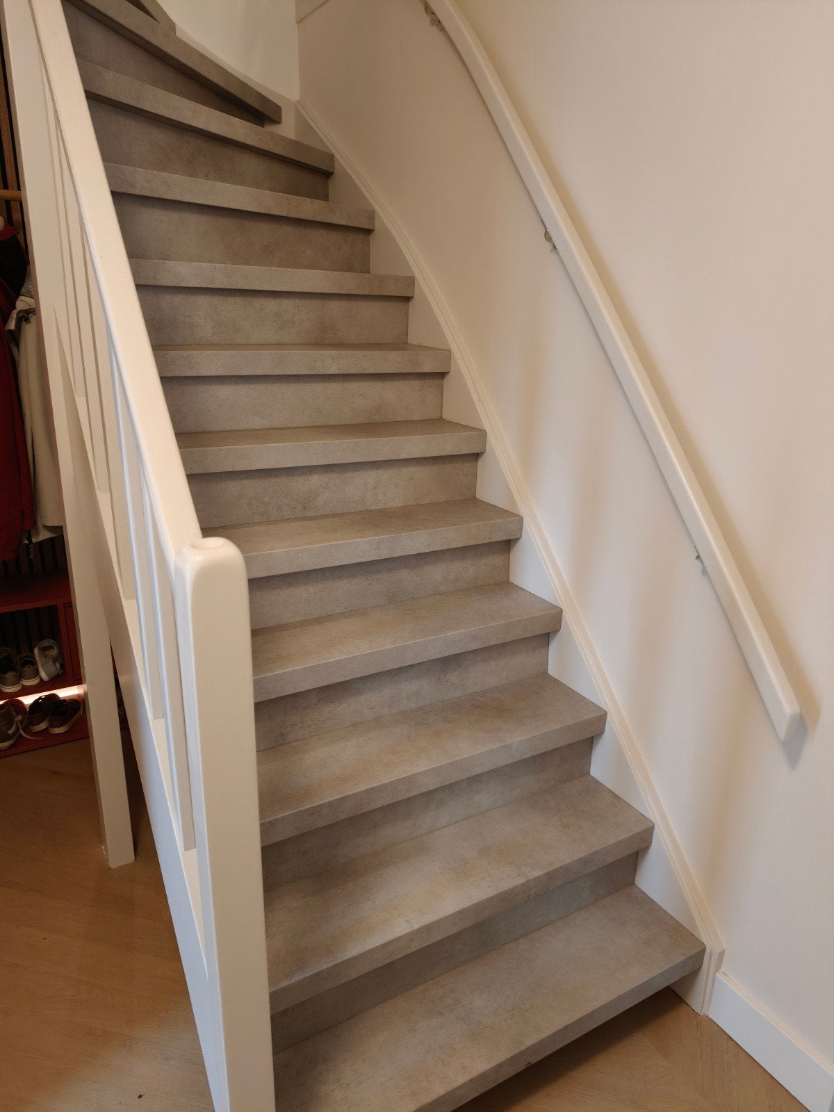 PVC overzettreden voor traprenovatie - Nieuw, Ophalen, Nieuw, Trap, Minder dan 2 meter