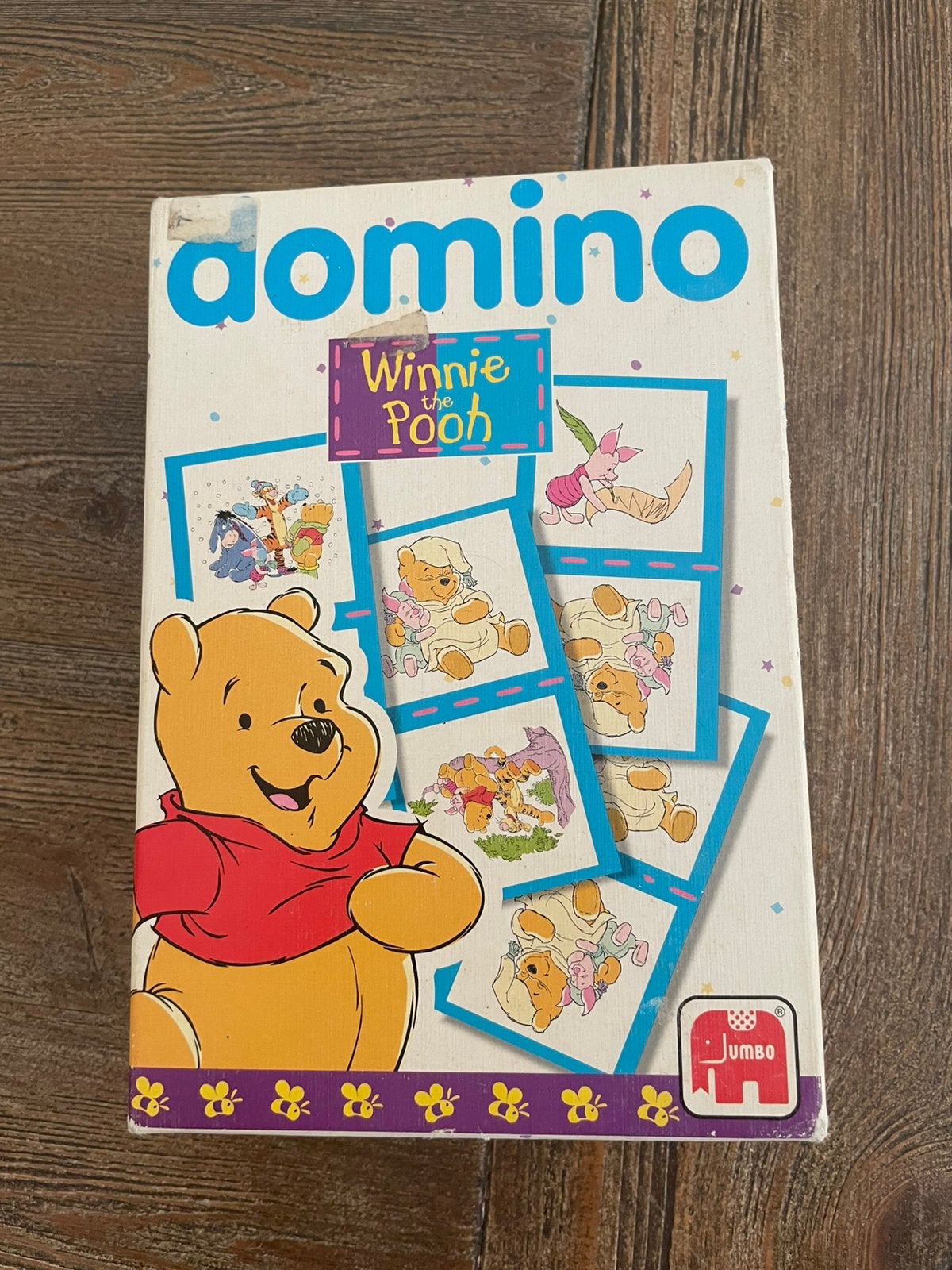 Winny the Pooh domino, Ophalen of Verzenden, Gebruikt