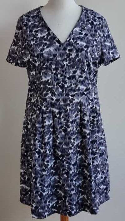 Oui grijs/zwarte met iets van blauw mt. 46, Kleding | Dames, Oui., Zwart, Maat 46/48 (XL) of groter, Ophalen of Verzenden